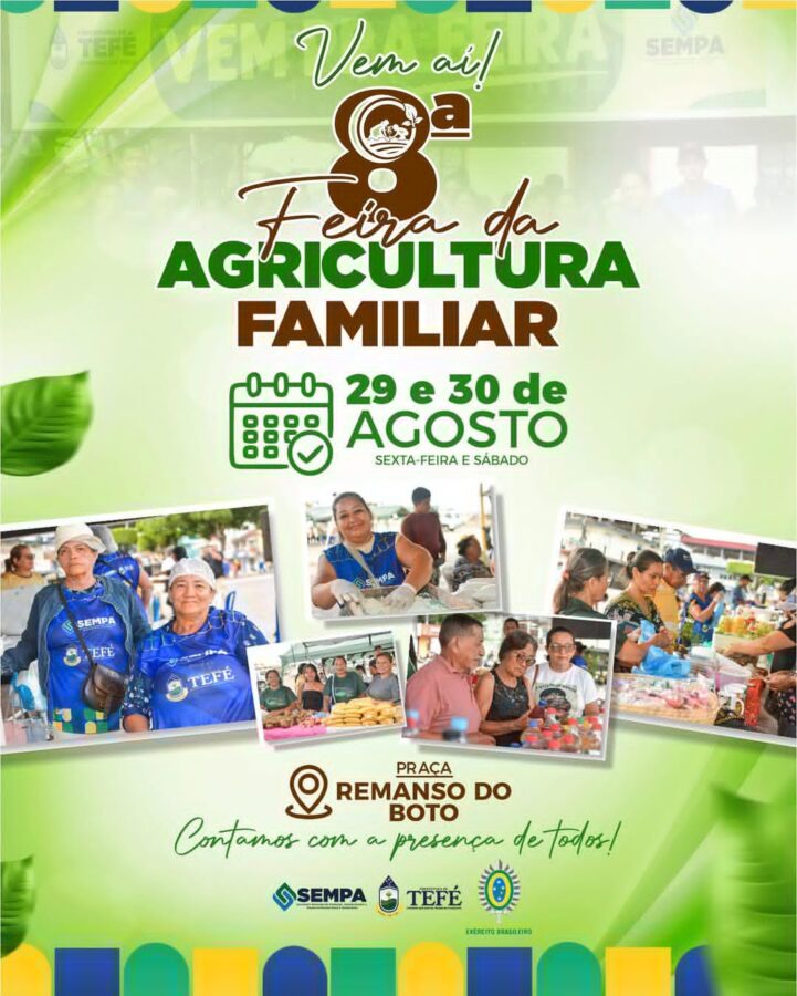 A Feira da Agricultura Familiar já se tornou tradição
