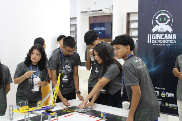 Gincana de Robótica da cidade de Tefé